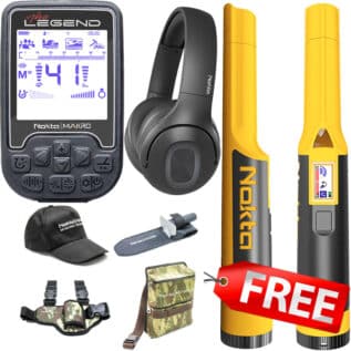 Nokta Legend Pro Pack with FREE AccuPoint and FREE Starter Kit Promo