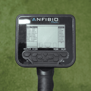 USED Nokta Anfibio Multi Metal Detector - Front View
