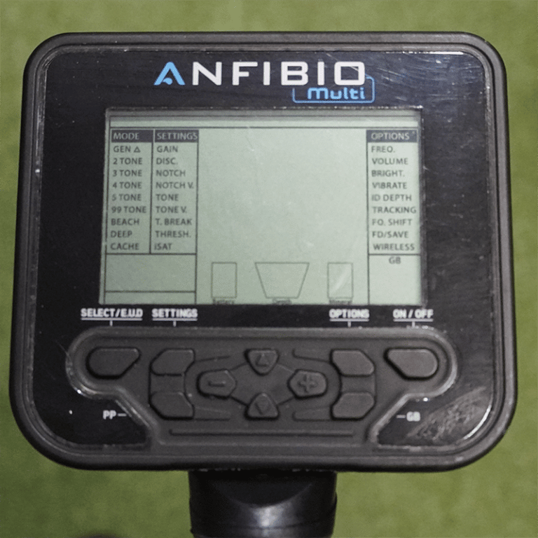 USED | Nokta Anfibio Multi Metal Detector (with extra 7″ Coil)