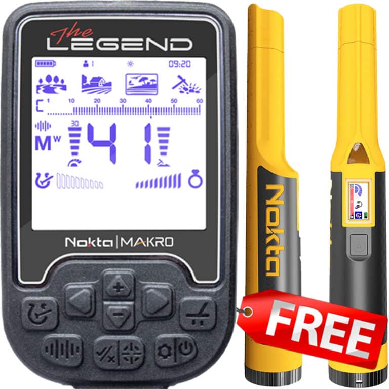 Nokta Legend SMF Metal Detector + FREE Nokta AccuPoint Pinpointer (Save R3200)