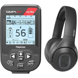 Nokta Simplex Ultra Metal Detector WHP (with Bluetooth Wireless Headphones)
