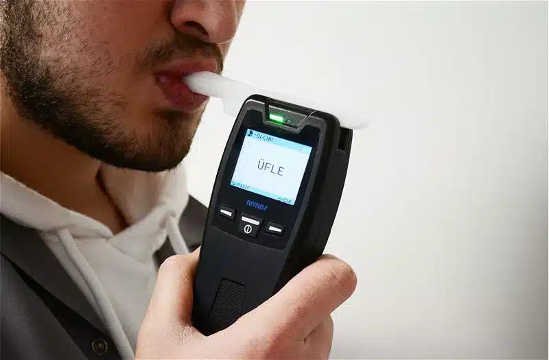 Armas NAM-19S Alcohol Breathalyser Testing in the Workplace