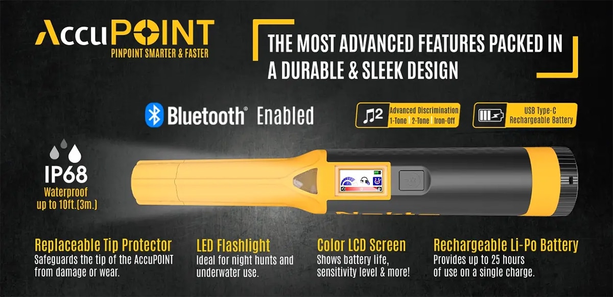 Nokta AccuPoint Pinpointer Infographic