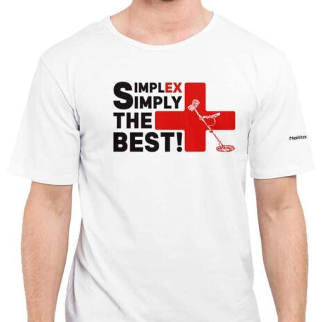 Nokta Makro Simplex+ T-Shirt (White/Large)
